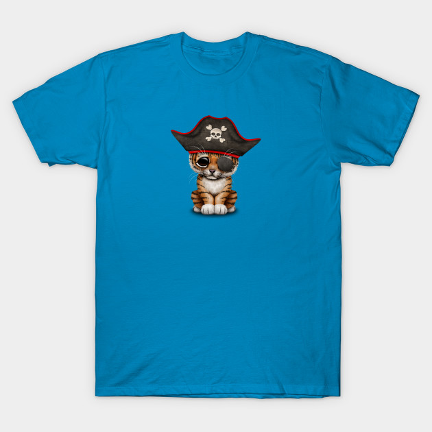 Cute Baby Tiger Cub Pirate